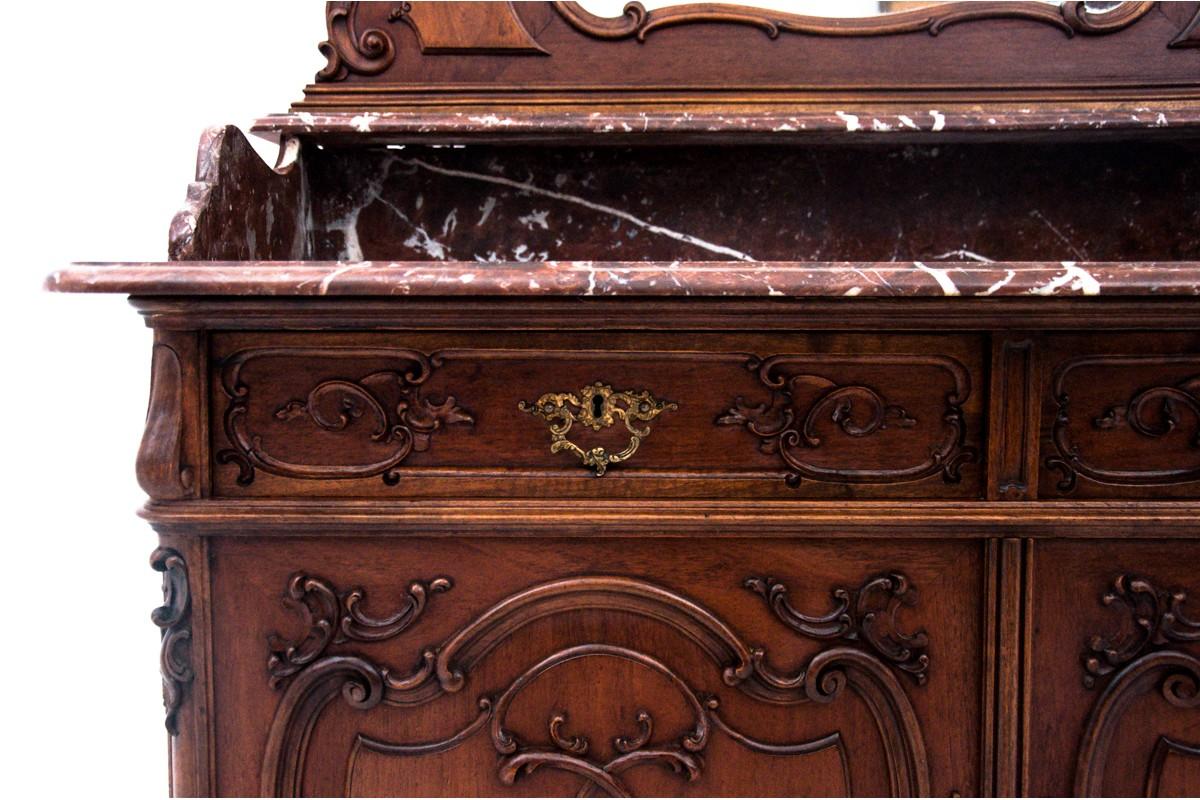 Coiffeuse ancienne, vers 1890, France. en vente 2