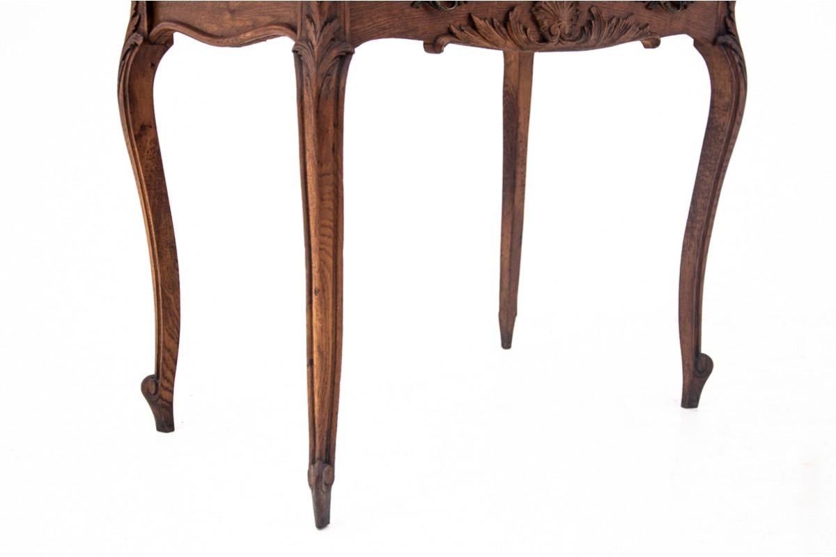 Table de toilette ancienne, France, tournant des 19e et 20e siècles. en vente 3