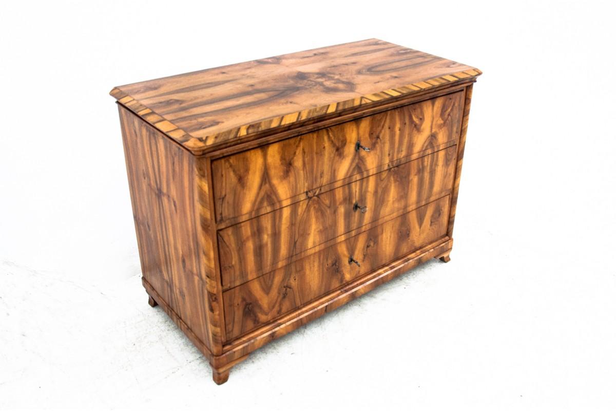 Biedermeier Cassettiera antica, Europa del Nord, 1850 circa. in vendita