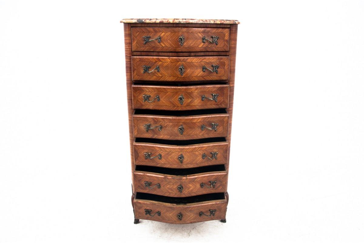 Chest of drawers - chiffon, France, 19th century. In Good Condition For Sale In Chorzów, PL