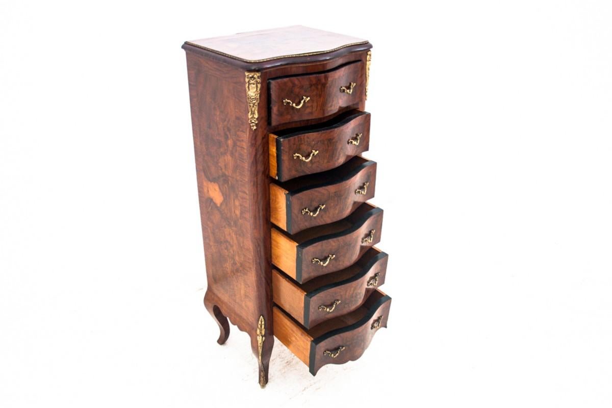 Chest of drawers - chiffon, France, around 1880. In Good Condition For Sale In Chorzów, PL