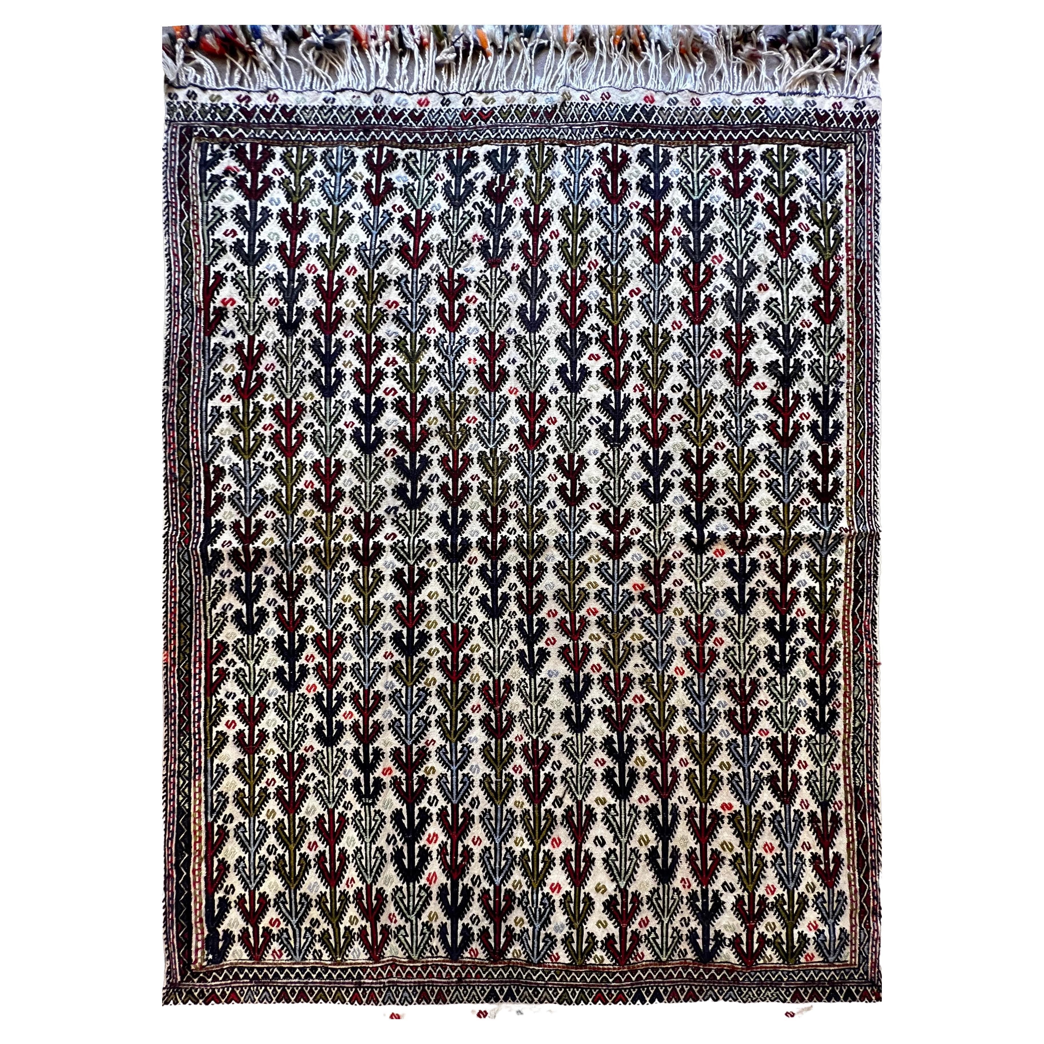 688 - Tenture Kilim caucasienne, 19ème siècle - N° 688 en vente