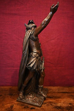 L. Grégoire – Bronze proof with shaded brown patina – 19th sculpture - N° 1715