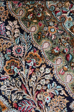 All-silk rug (silk on silk), circa 1970 – No. 1704