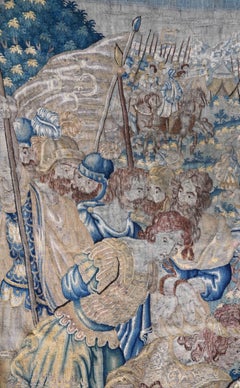 Audenarde Tapestry, C. 1600 – “hasdrubal, Hannibal’s Brother – No. 1693