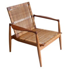 Finn Juhl SW96 Armchair in Teak and Oak for Søren Willadsen, 1950s.