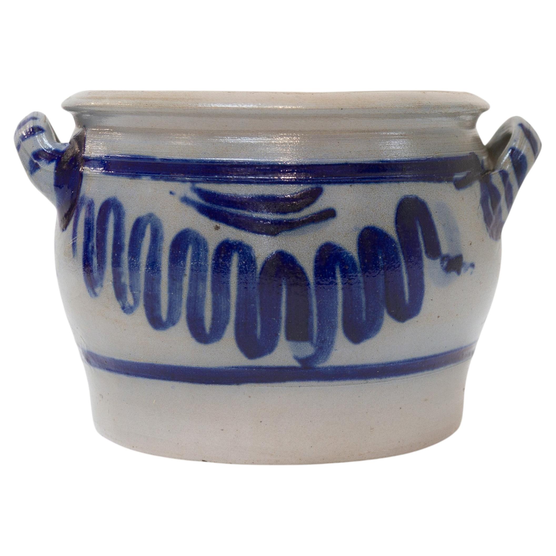 What is a stoneware crock?