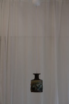 Danish Modern Ceramic Ceiling Pendant by Demstrup Keramik, 1970s.