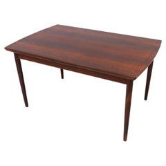 Danish Modern Expanding Rosewood Dining Table, 1960s.