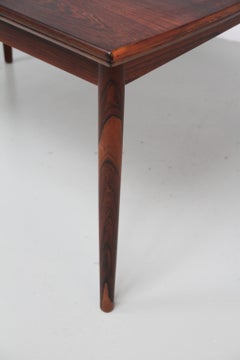 Danish Modern Expanding Rosewood Dining Table, 1960s.