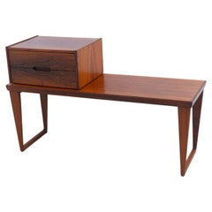 Set di panche in palissandro di Kai Kristiansen per Aksel Kjersgaard, anni ’60.