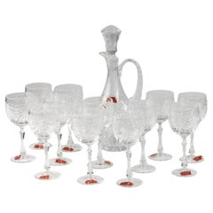 13-teiliges Set Kristall-Weingläser - Cristallerie De Lorraine