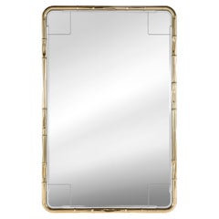 21st Century Delfi Mirror in Polished Brass by Etro Home Interiors