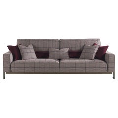 21. Jahrhundert Klee 3-Sitzer-Sofa aus Stoff von Etro Home Interiors
