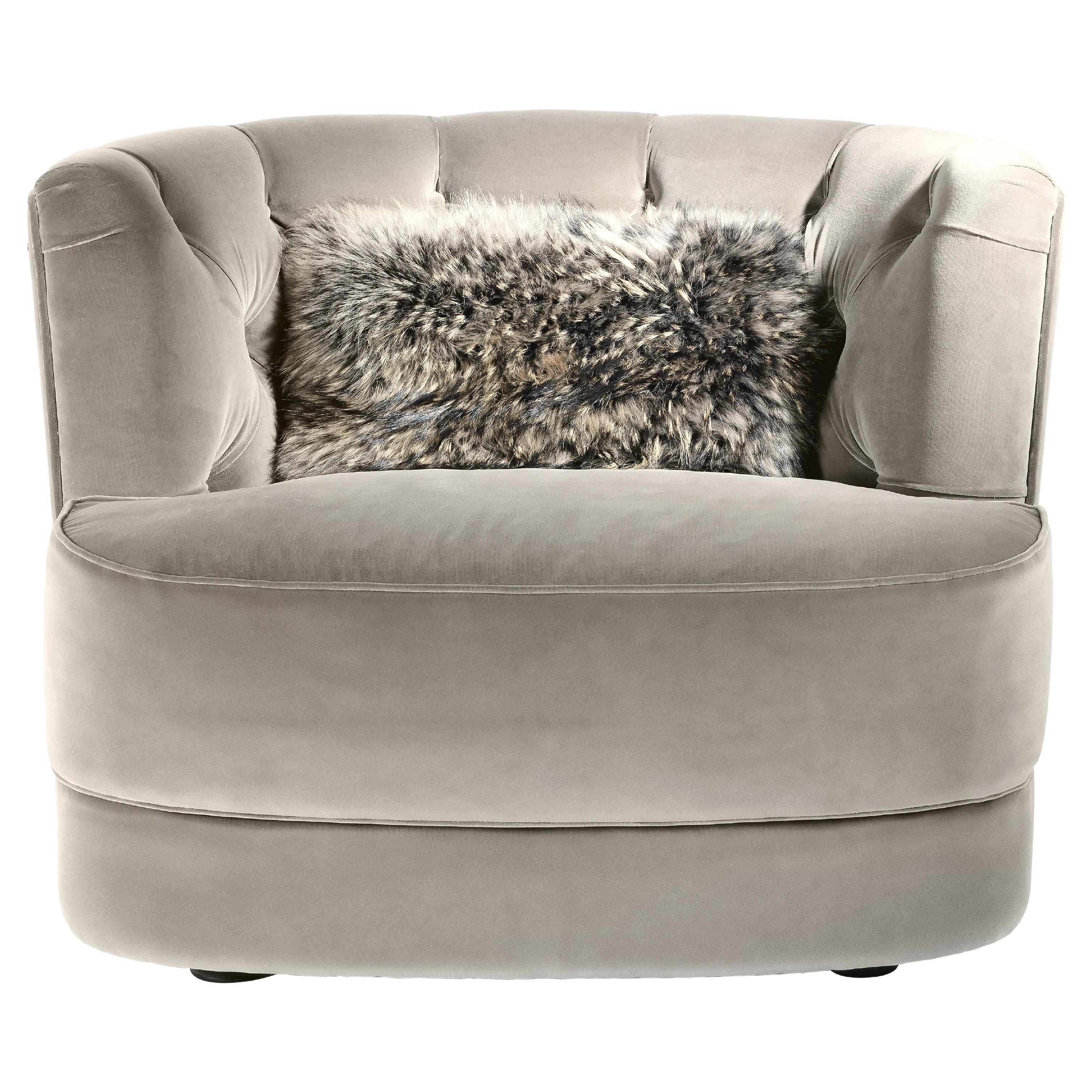 21st Century Limbo Armchair in Fabric by Roberto Cavalli Home Interiors For Sale