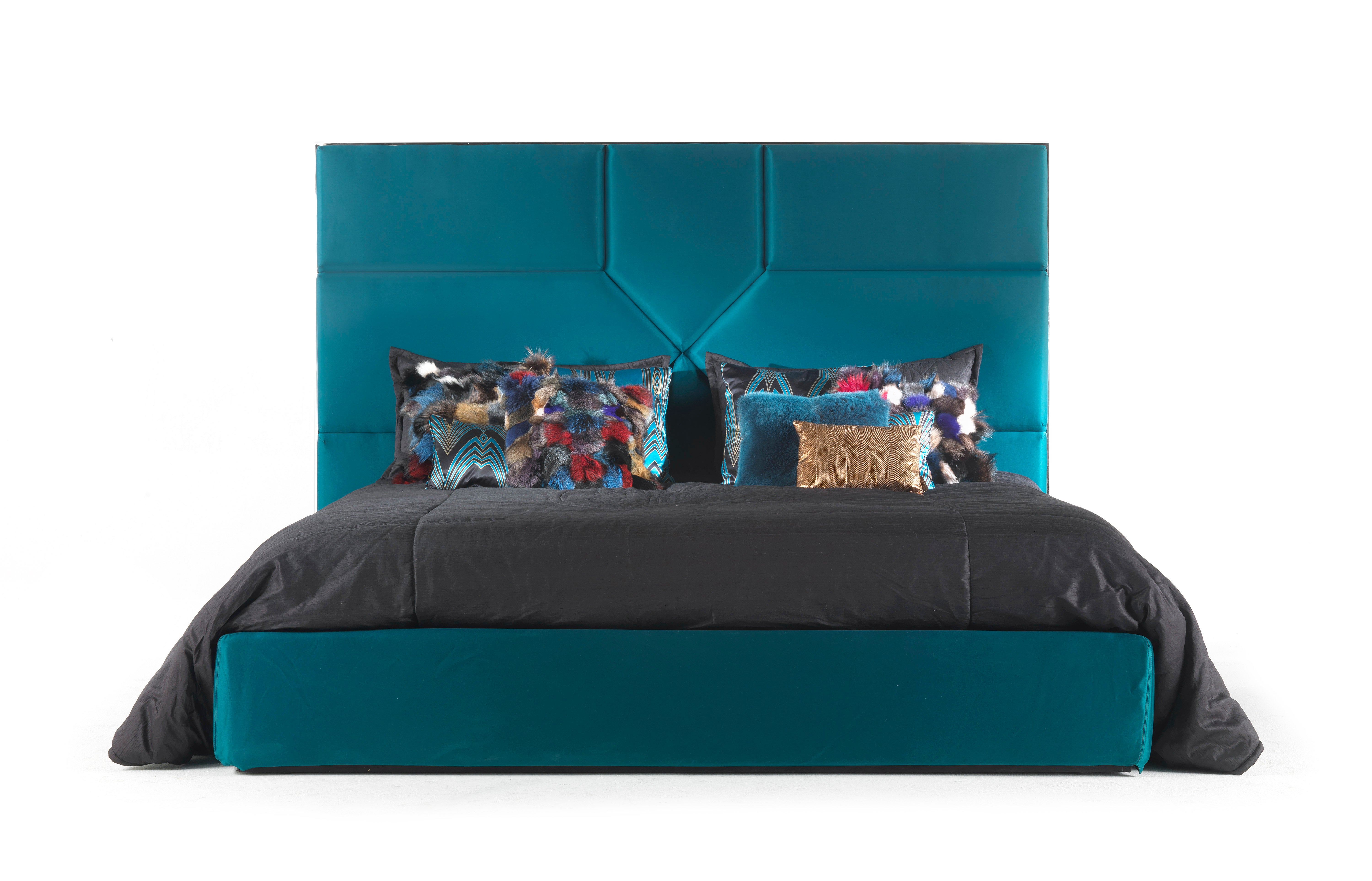 21st Century Springs Bed in Fabric by Roberto Cavalli Home Interiors For Sale