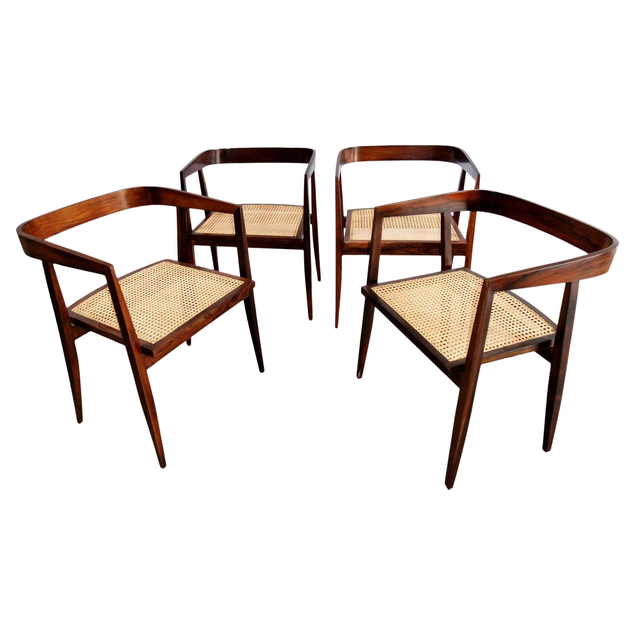 Set of Four Ward Cane Chairs at 1stDibs ward chairs, kane chairs, cane chairs