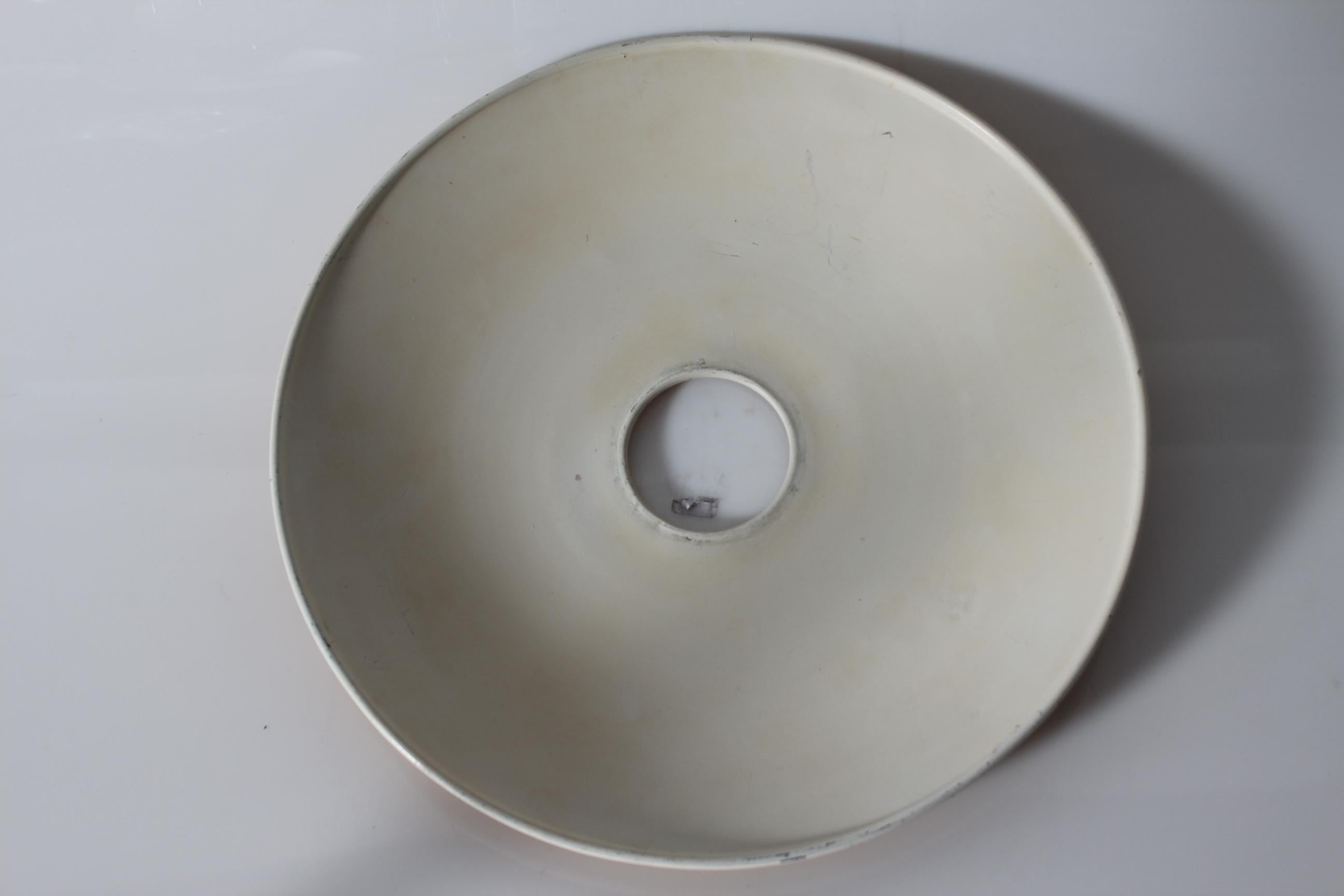 Lampe de table Poul Henningsen Art Deco PH PH 3½-2 Verre + abat-jour jaune chaud années 1930 en vente 12