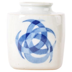 Danish Valdemar Petersen for Bing Grøndahl Large Vase, Rare Color, 1960s