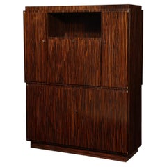 Secretary / Bookcase Cabinet by Emile-Jacques Ruhlmann