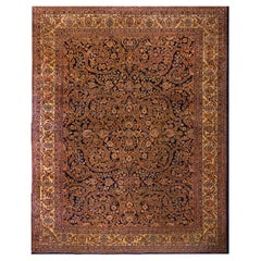 Tapis sarouk persan du début du 20ème siècle ( 10
10" x 13
9" - 330 x 420 )