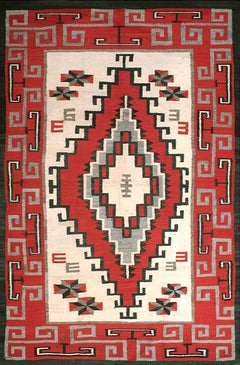 1930s American Navajo Ganado Carpet Carpet ( 5' x 7'5" - 152 x 226 )