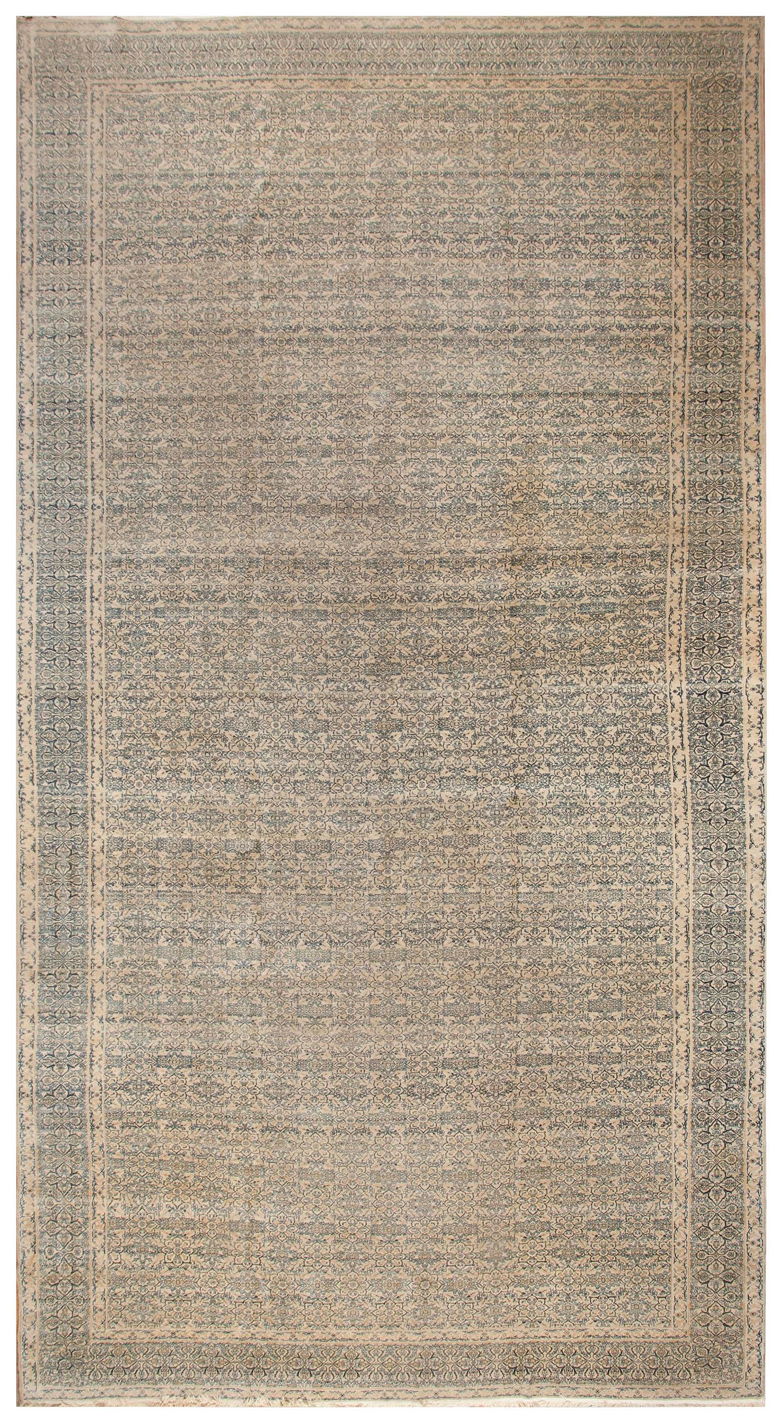 19th Century Persian Tabriz Haji Jalili Carpet ( 11' x 20'9" - 335 x 632 )