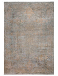 Alfombra turca Kayseri de algodón de principios del siglo XX ( 9' x 12'6" - 275 x 380 )