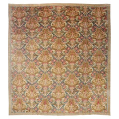 Antique Mid-18th Century English George III Axminster Carpet (13'8" x 15'8" - 417 x 478)