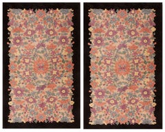 Paar chinesische Art-Déco-Teppiche von Fette-Li aus den 1920er Jahren ( 3' x 4'10" - 92 x 148")