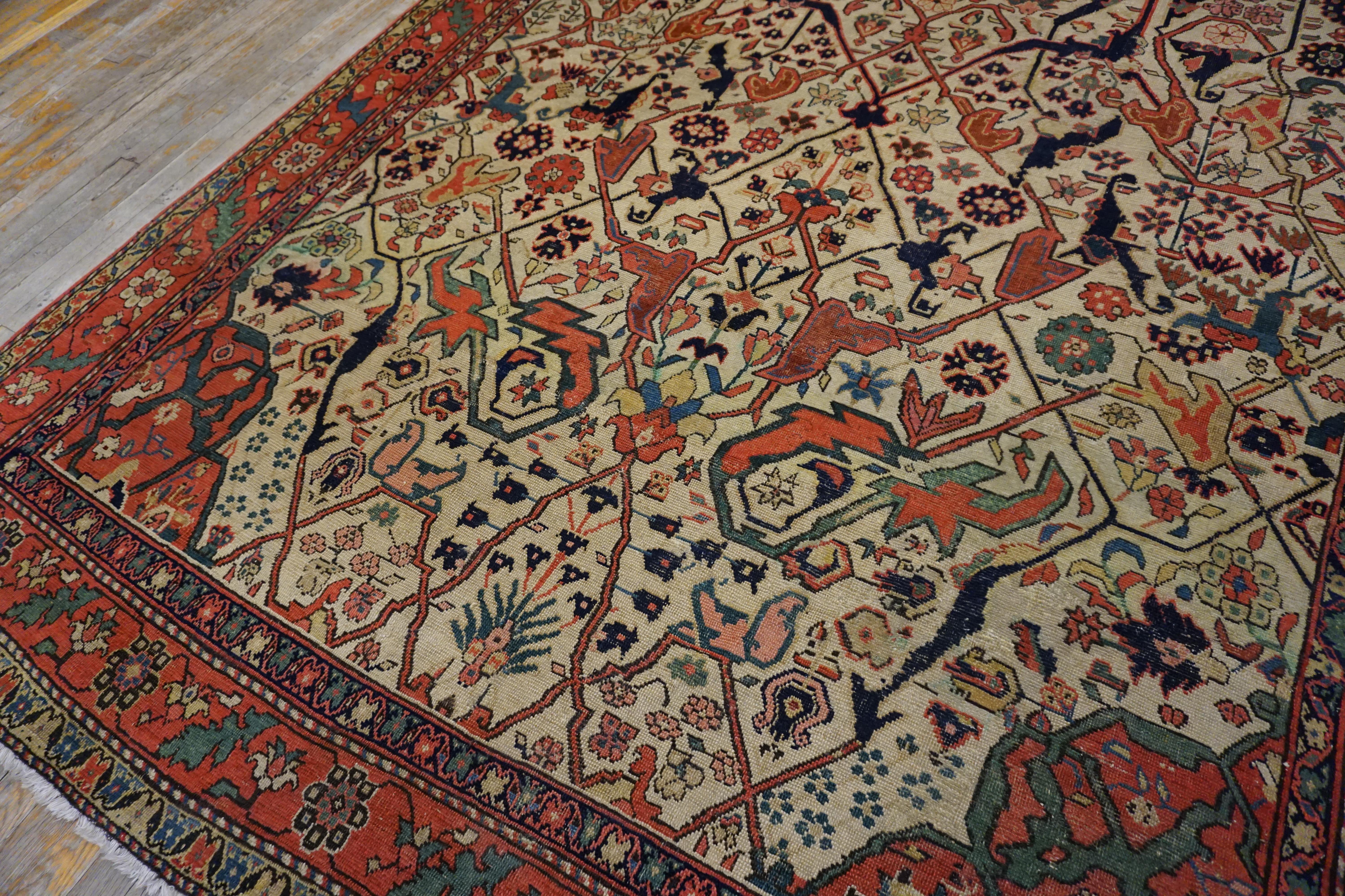 19th Century Caucasian Karabagh Gallery Carpet ( 7' x 15'9