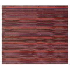 1950s Vintage Turkish Kilim Rug 5'11" x 7'3"