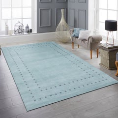 10x14 Jasmine Alluring Aqua Handmade Wool Rug