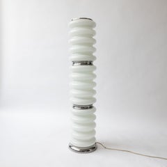 Collectible Murano Floor Lamp by Carlo Nason for Mazzega, Italian Space Age