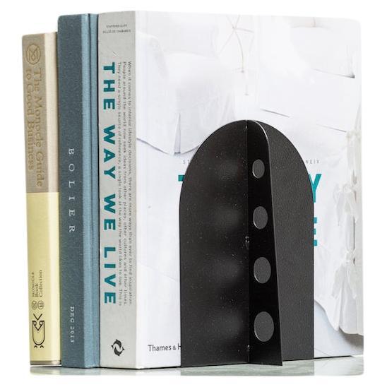 Contemporary 21st Century Capo Metal Bookend by Spinzi, Italian Modern Design For Sale