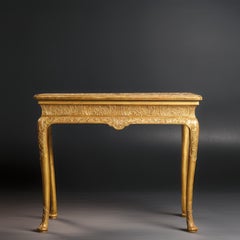 A George I Gilt-Gesso Side Table, in the Manner of James Moore, circa 1720