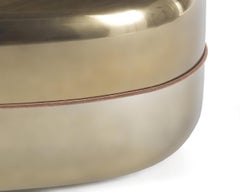 21st Century Belmer Side Table in CNC Machine-Shaped Solid Wood by Matteo Cibic