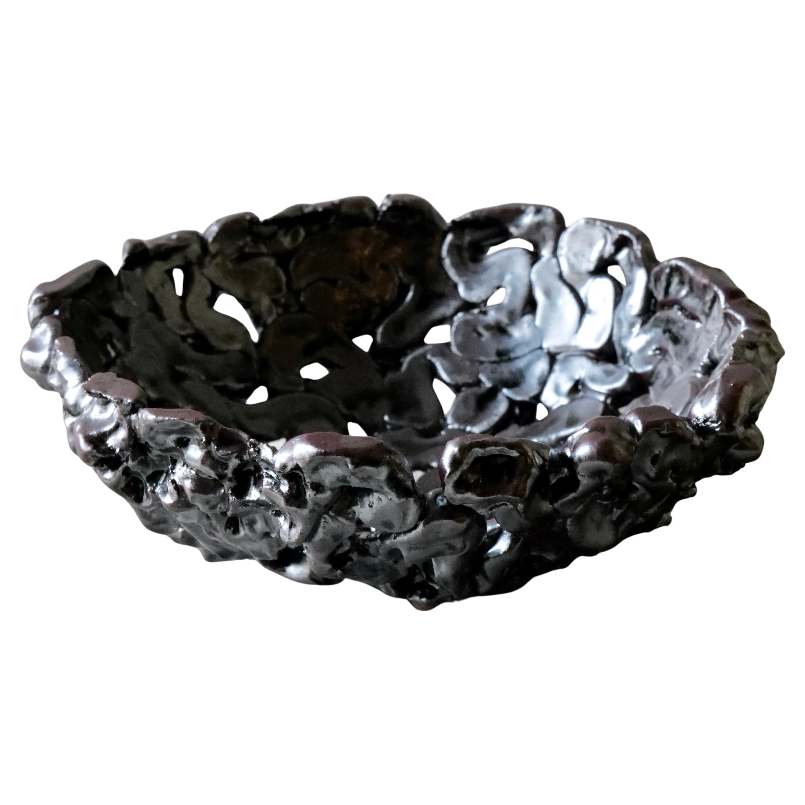 Bol en grès Molten Flow