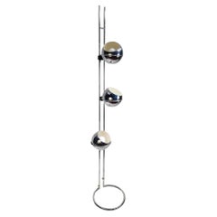 “Goffredo Reggiani” Eyeball Triple Light Floor Lamp, circa 1970