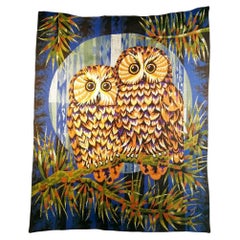 “Two Owls” Signed by Alain Cornic