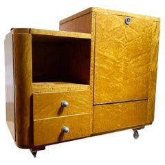 Carrito de bar Art Decó, Francia, hacia 1940