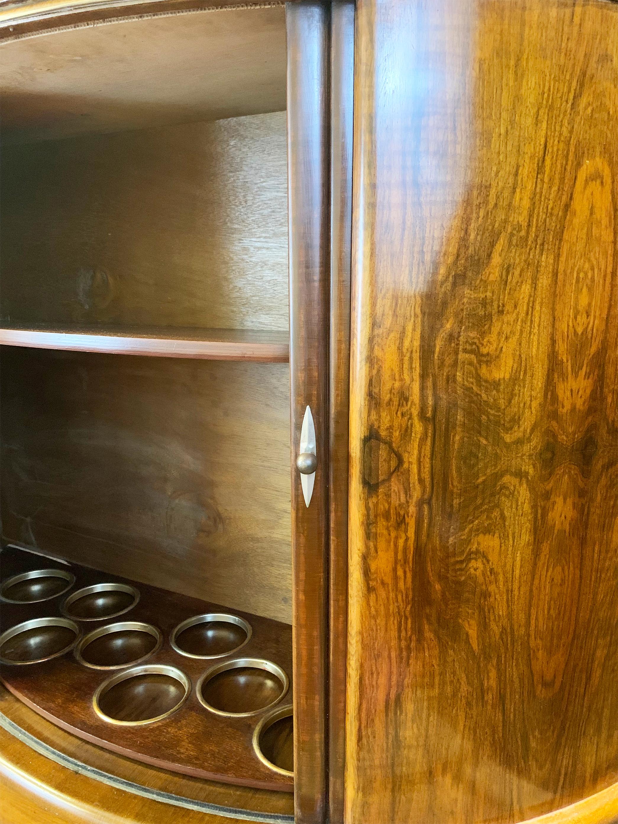 Art Deco Dry Bar Cabinet, circa 1930's For Sale 2