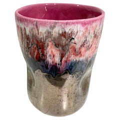 Mid-20th Century Glazed Ceramic Vase, France, Circa 1950's