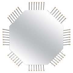 Motherboard Octagonal Mirror by David 
Nicolas for Collection Particuliere