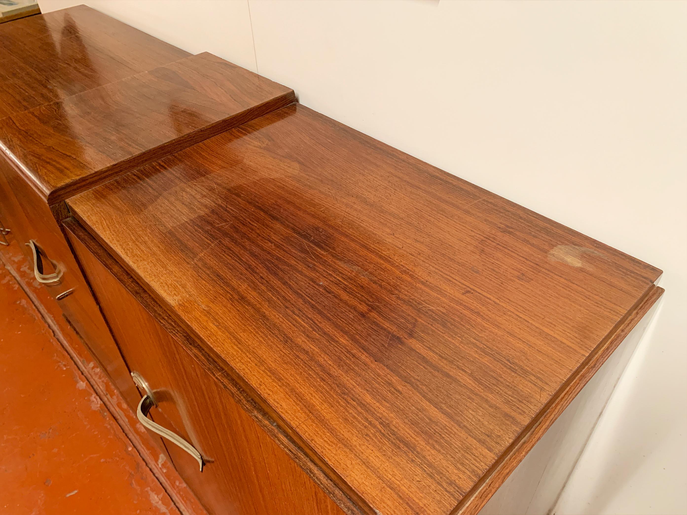 Credenza Art Deco francese in ebano Macassar, CIRCA 1930 in vendita 12