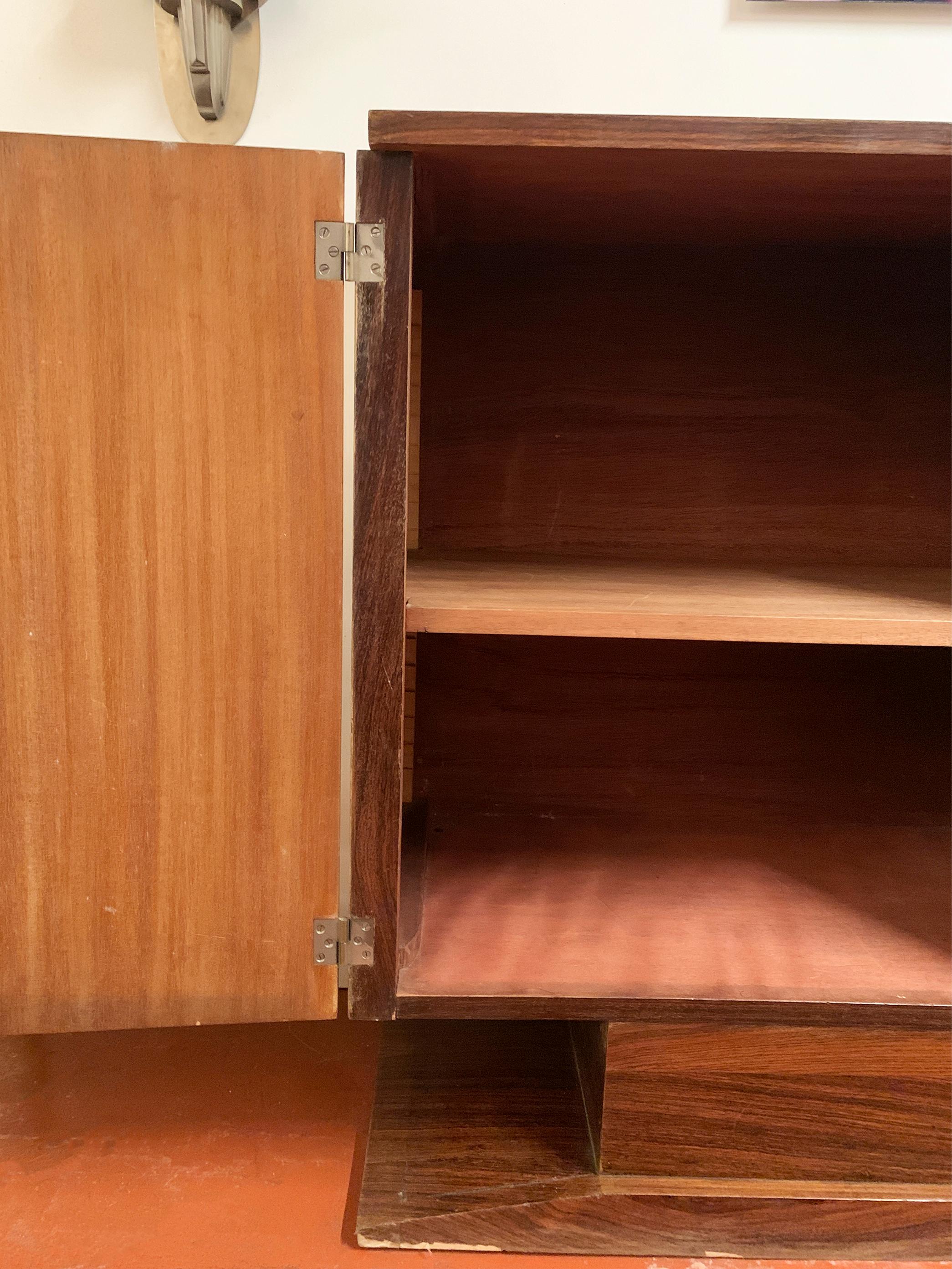 Credenza Art Deco francese in ebano Macassar, CIRCA 1930 in vendita 6