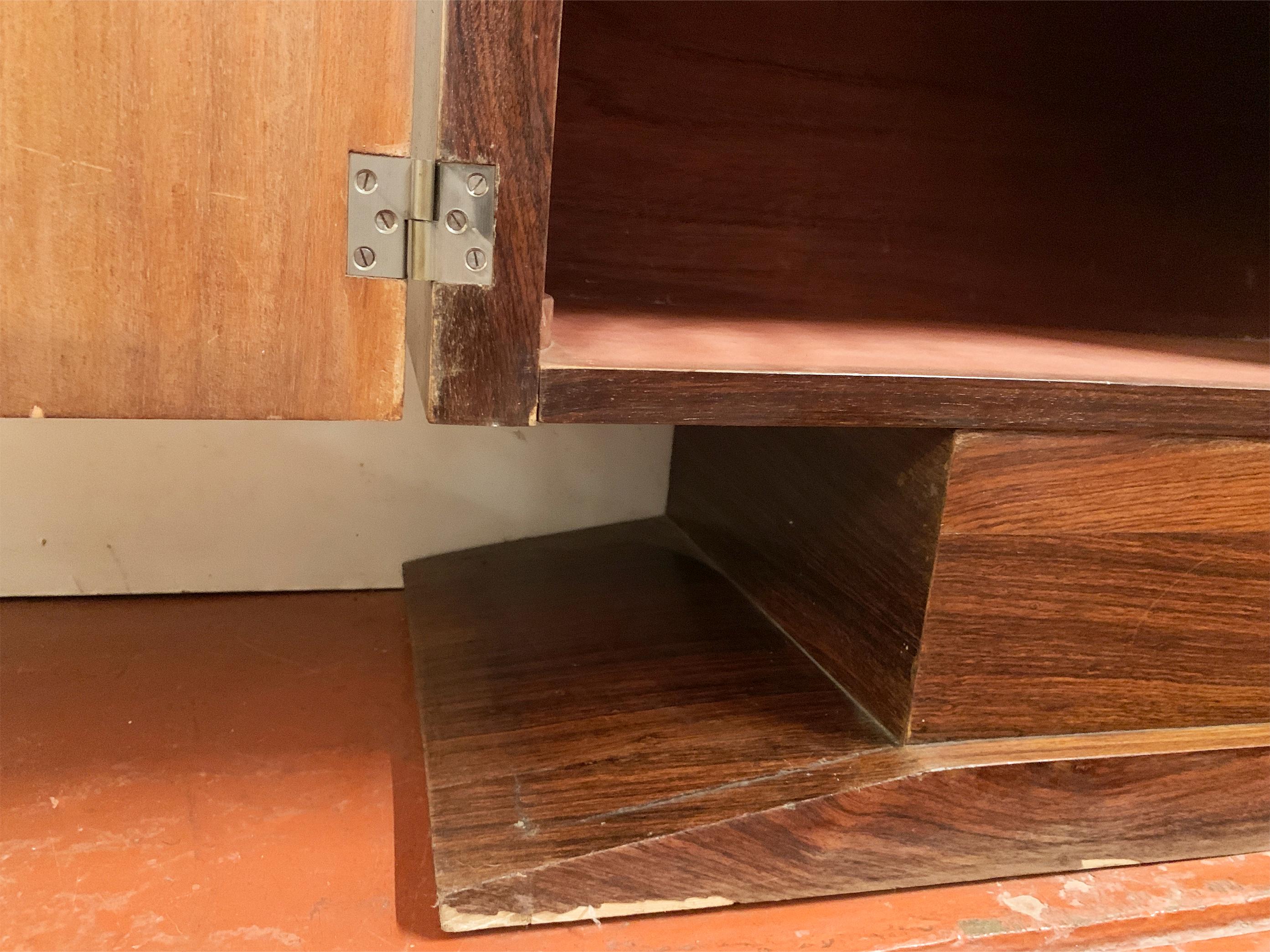 Credenza Art Deco francese in ebano Macassar, CIRCA 1930 in vendita 5