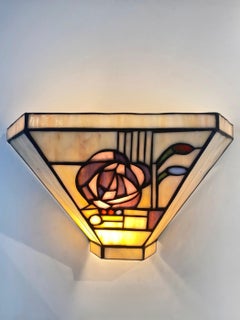 Pair of Hand Crafted French Art Deco Altuglas Wall Sconces, Circa 1930