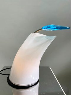 Mid-Century Modern Italian Murano Glass Table Lamp by A.V. Mazzega, Circa 1960