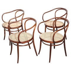 Set of 4 Thonet No. 9 Armchairs